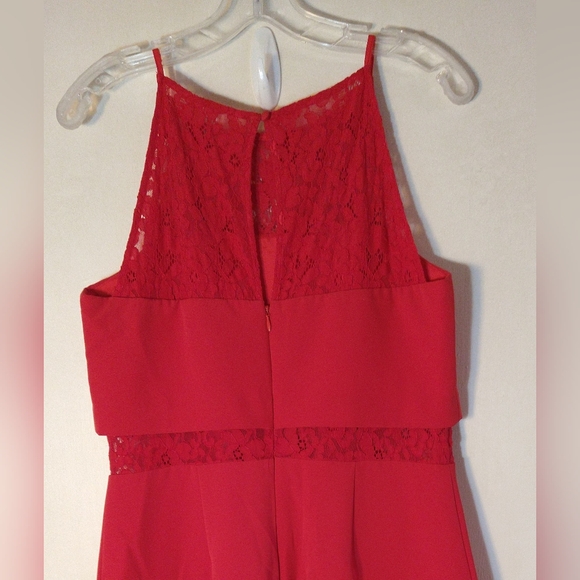 AIDAN MATTOX WOMEN'S/MISSES SIZE 12 RED OCCASION DRESS PARTY DATE WEDDING - Picture 8 of 10